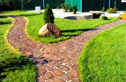 Камень Песчаник галтованный красный 2 см