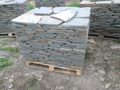 Синий песчаник камень 3 см