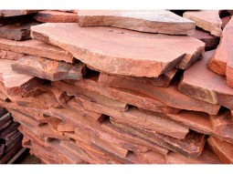 Плитняк терракотово-красный 3 см